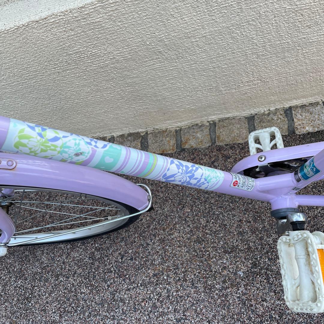 【手渡し限定】ブリヂストン　エコパル・モカ　22インチ　女の子　自転車