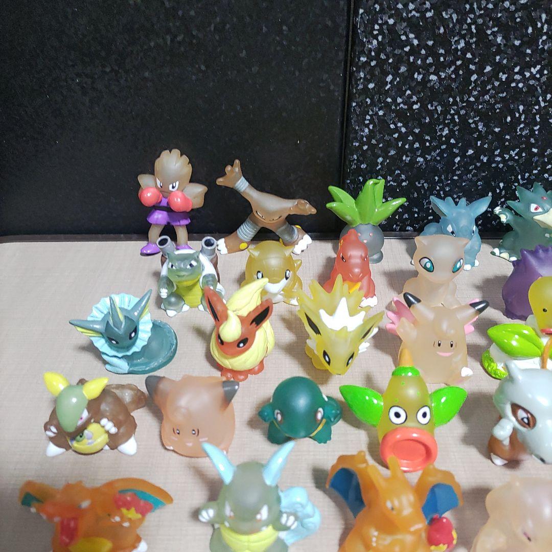 ポケモンキッズ　指人形　クリアタイプ　まとめ売り　47体セット