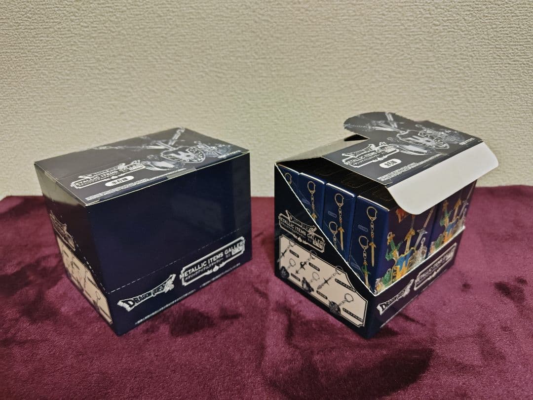 初版 ドラゴンクエスト メタリックアイテムズギャラリーミニ BOX 未開封