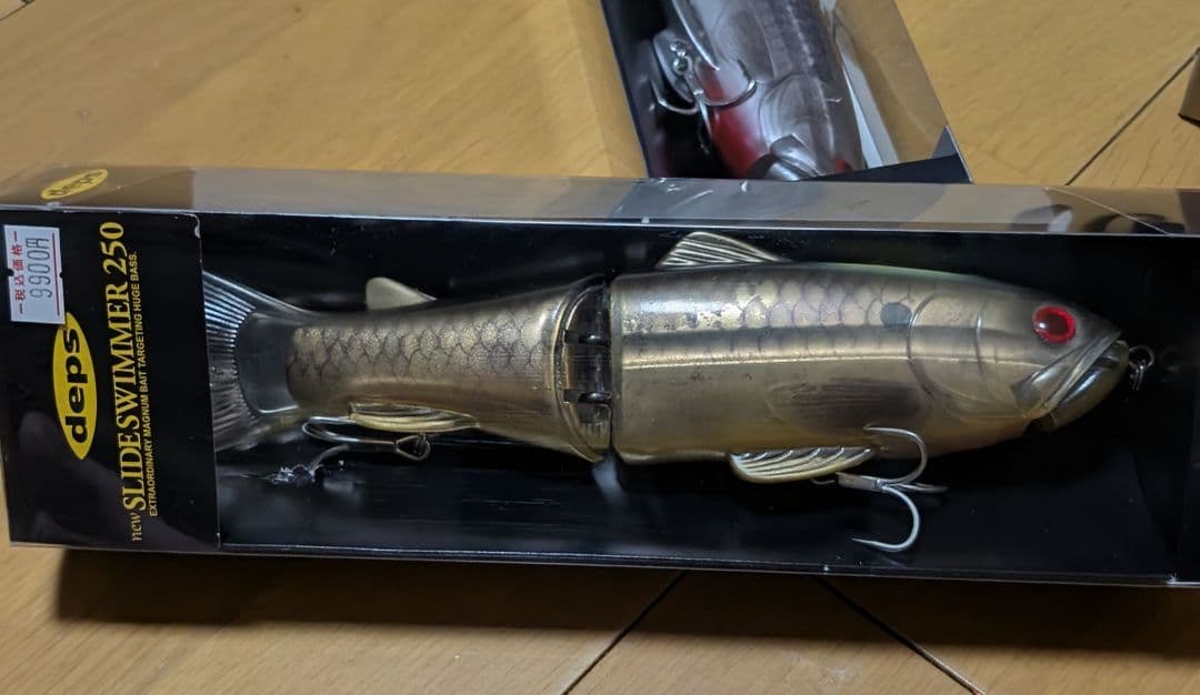 newスライドスイマー250　谷山オリジナルカラー　ゴールド　シルバー