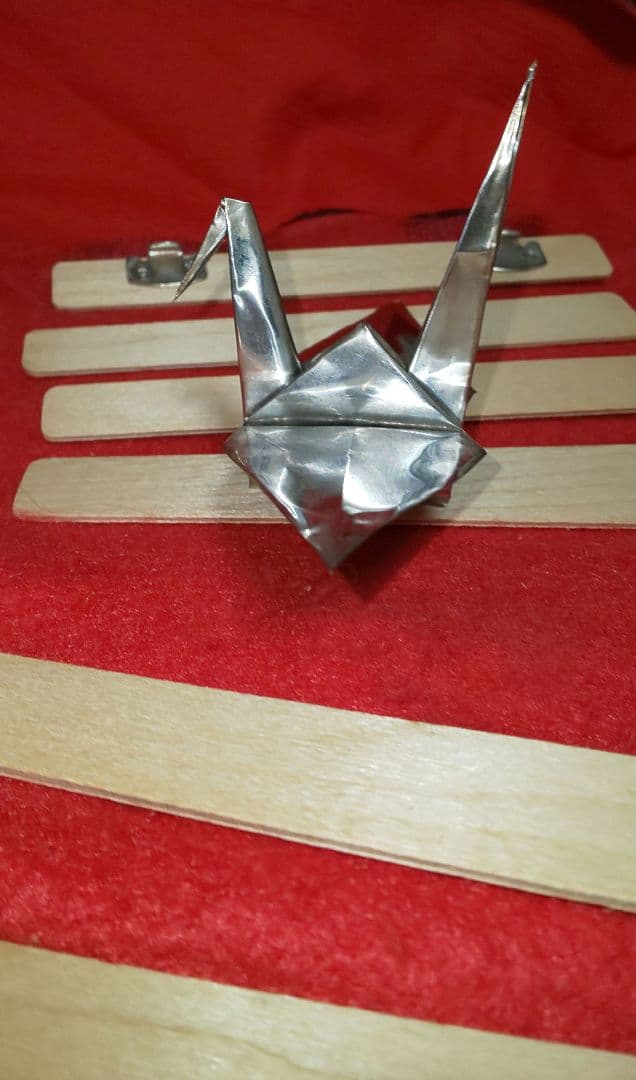 ３代目 スケバン刑事 風間結花 折鶴 折り鶴 の結花 風間三姉妹 銀色タイプ