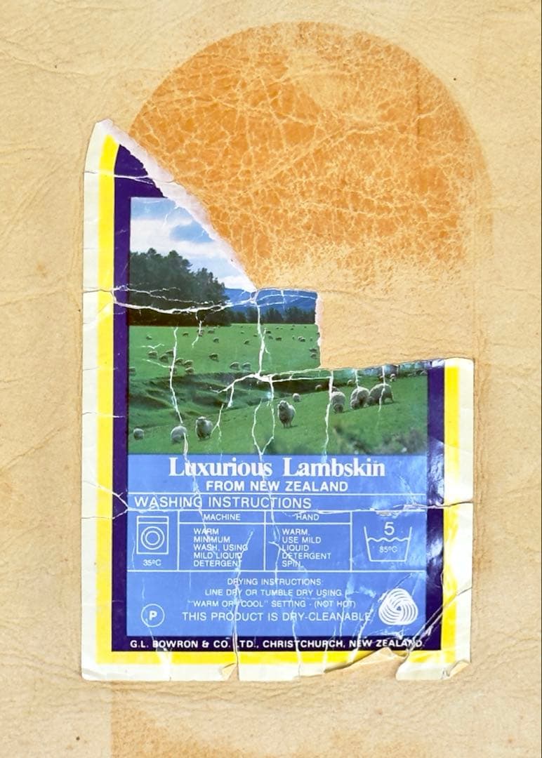 一点物 ニュージーランド産 ムートンラグ 子羊毛 ウールカーペット シープスキン