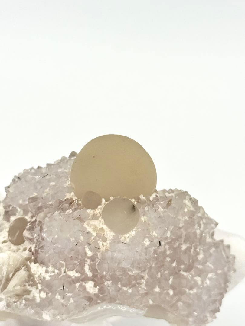 球状フローライト　インド産　蛍石　原石　鉱物標本