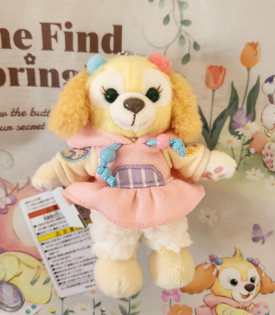 ディズニー　カムファインドスプリングス　ぬいぐるみバッジ