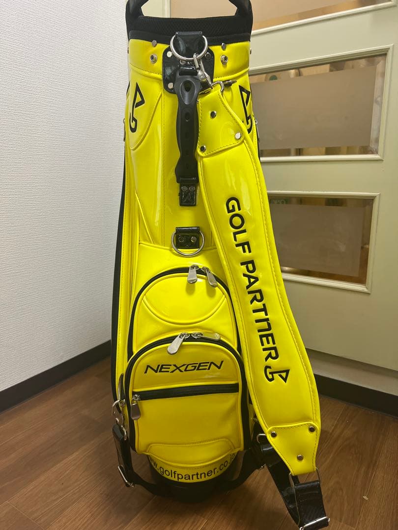 GOLF PARTNER NEXGEN イエローキャディバッグ