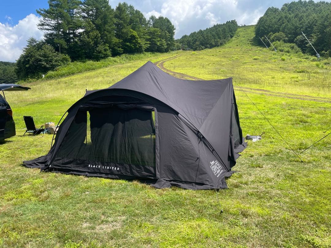 ぐんなん　tiitent space pro Black limited