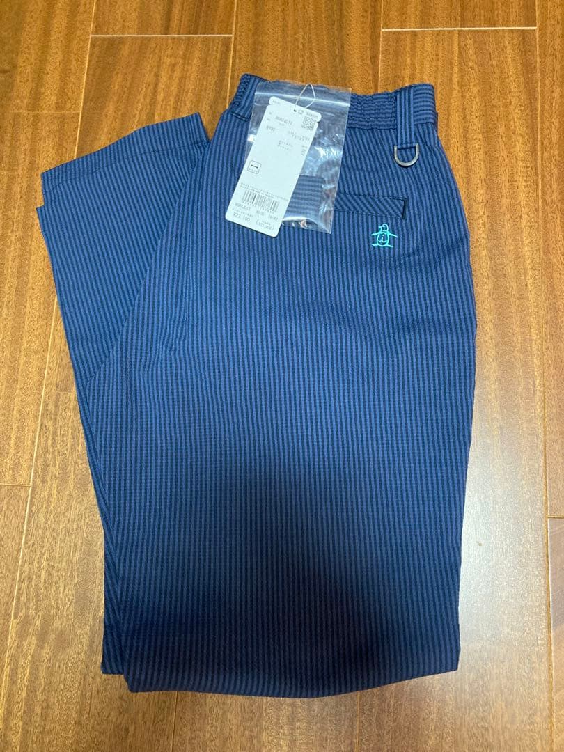 Munsingwear ストレッチストライプパンツ79〜83cmマンシング