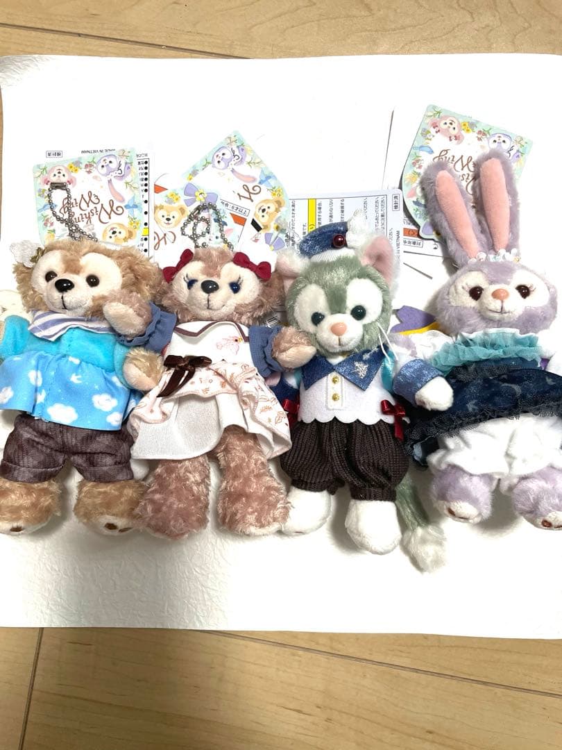 ダッフィー&フレンズ　ウィッシング　イングスぬいぐるみバッチ