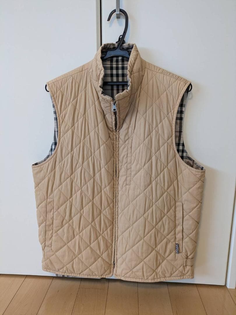 【極美品】バーバリーロンドン　リバーシブルベスト　フリーサイズ　ノバチェック