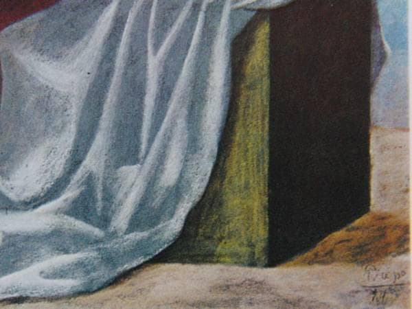 パブロ・ピカソ、Nu assis s'essuyant le Pied、希少図版