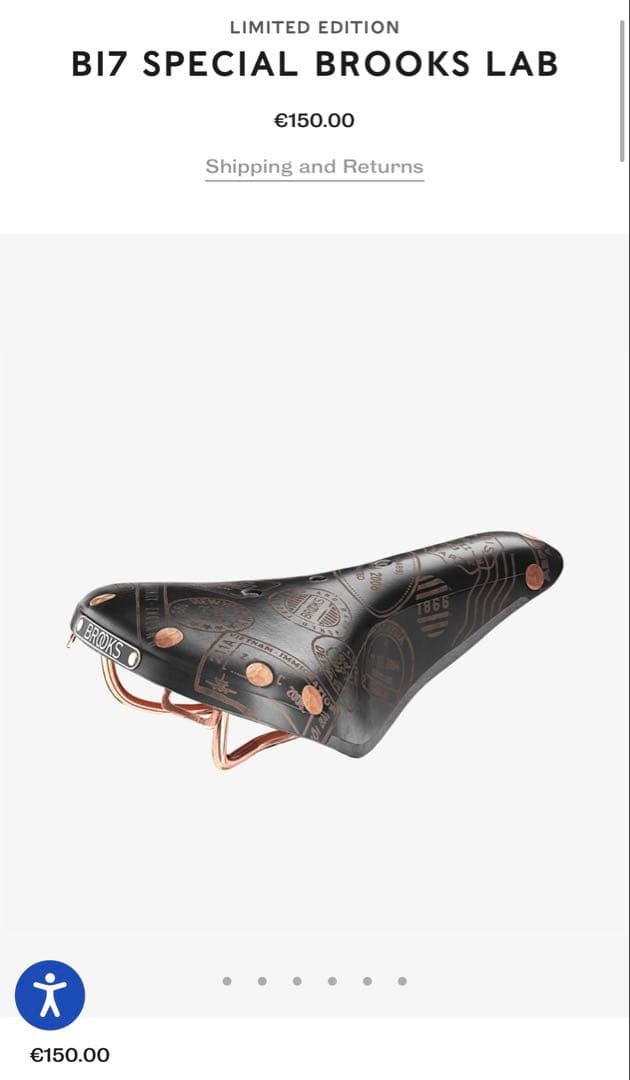 BI7 SPECIAL BROOKS LAB サドル