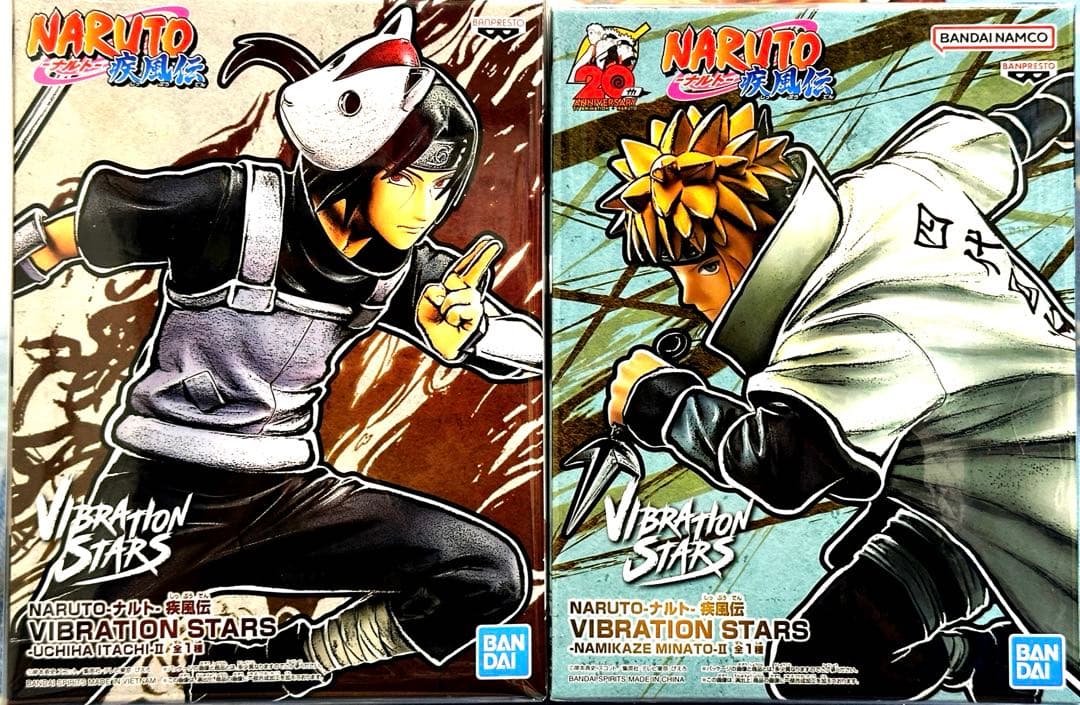 NARUTO　プライズ　ナルト　ボルト　ミナト　サスケ　イタチ　フィギュア　9体