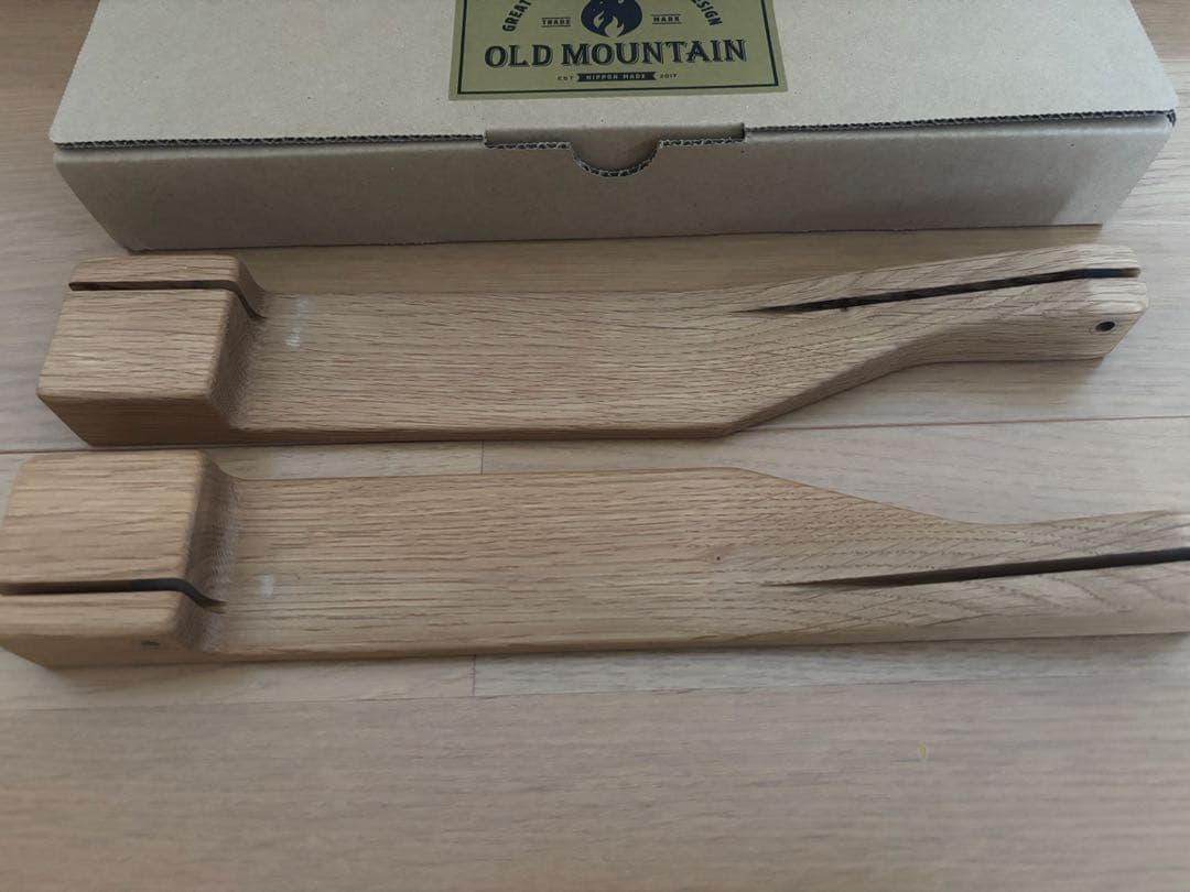 オールドマウンテン ヒジラク オーク カーミットチェア 肘掛け