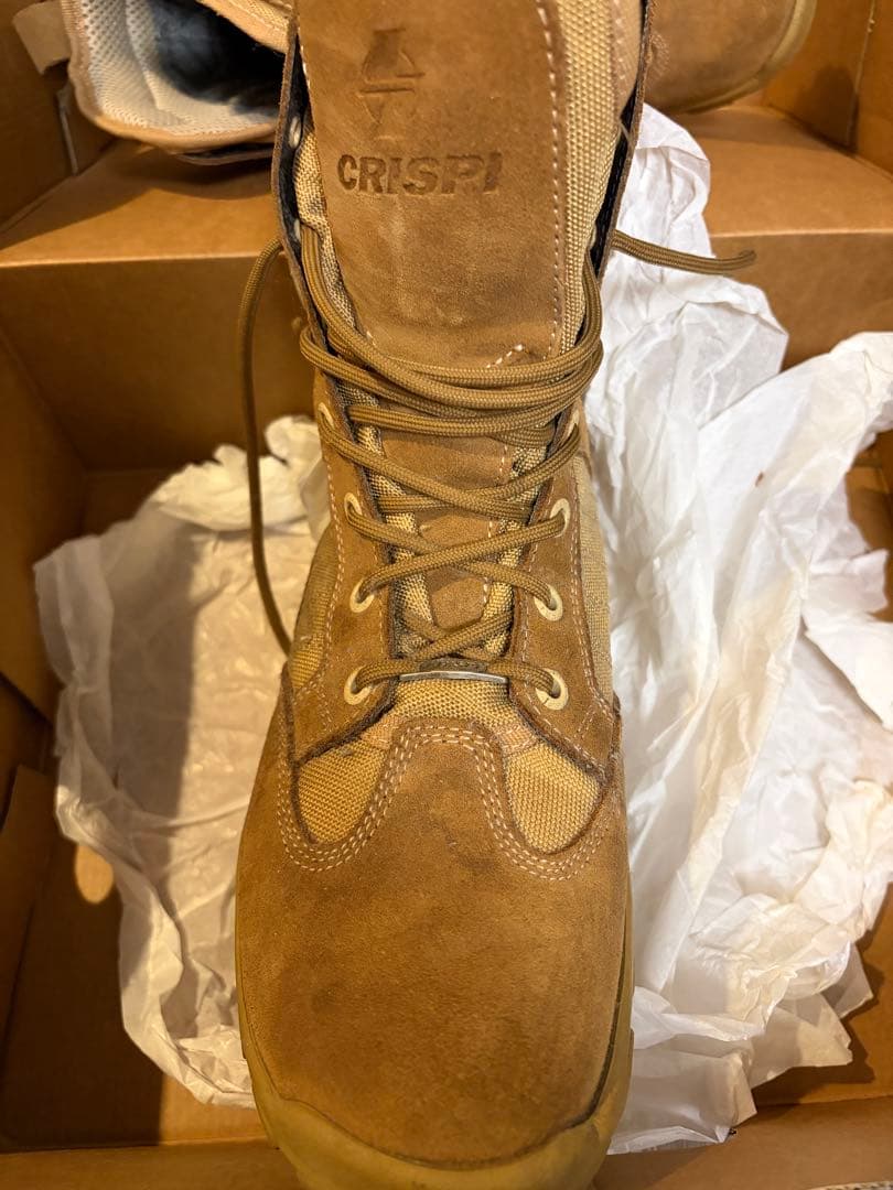 CRISPI SWAT GTX ベージュ ブーツ 25cm
