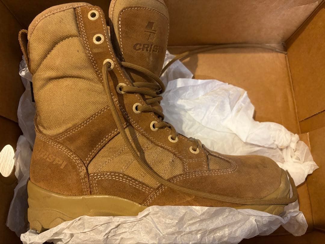 CRISPI SWAT GTX ベージュ ブーツ 25cm