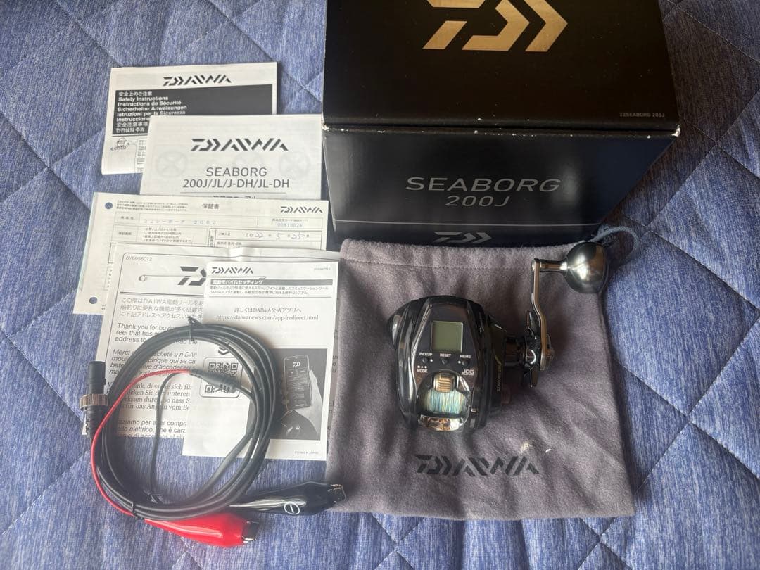 ［すしとも］ダイワ精工　電動リール　22シーボーグ200J