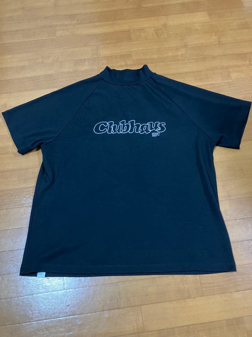 CLUB HAUS ゴルフ モックネックシャツ ブラック