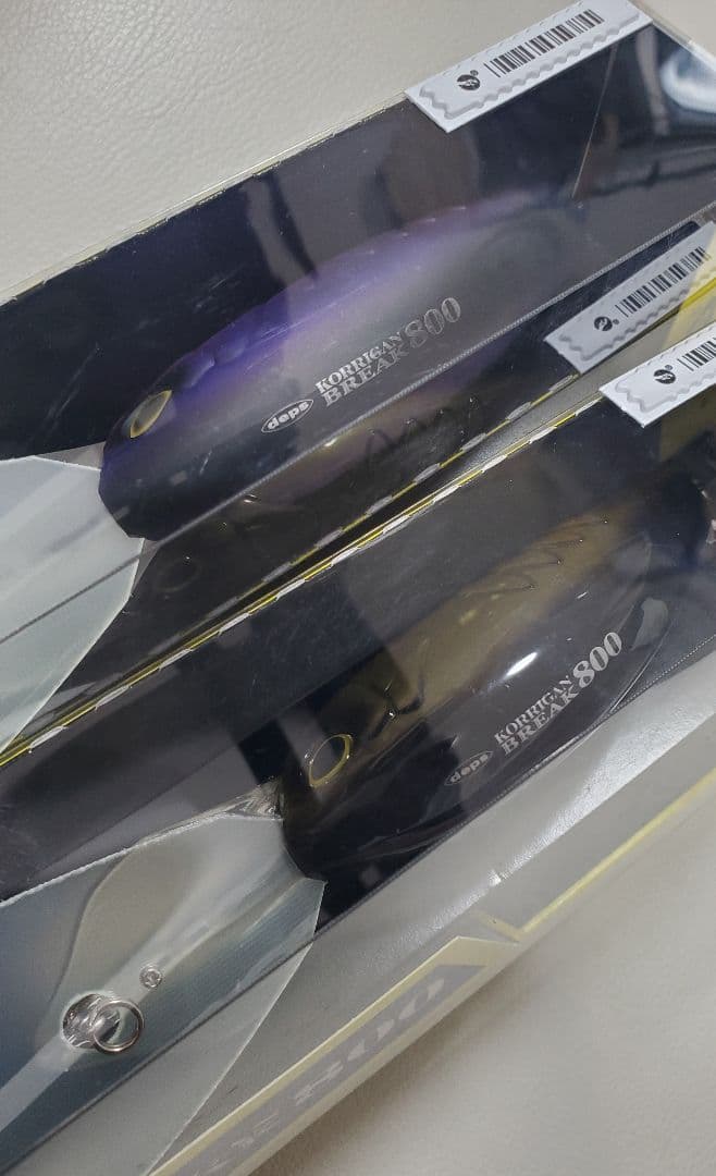 デプス　コリガンブレイク800　2セット　新品クロキン　プロブルー