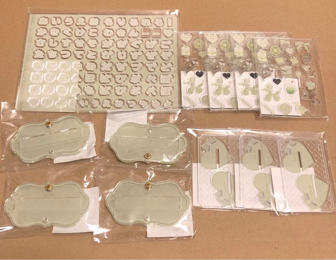 簡易包装フクヤ キャラ福くじ おなまえカスタム Green