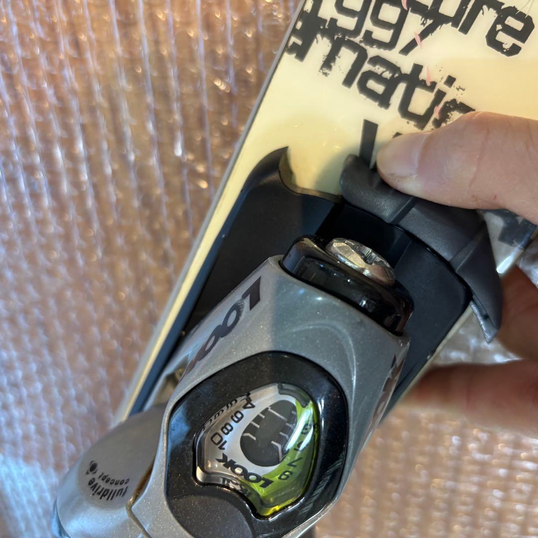 ショートスキー ミッドスキー　キスマーク ツインチップ　工具不要