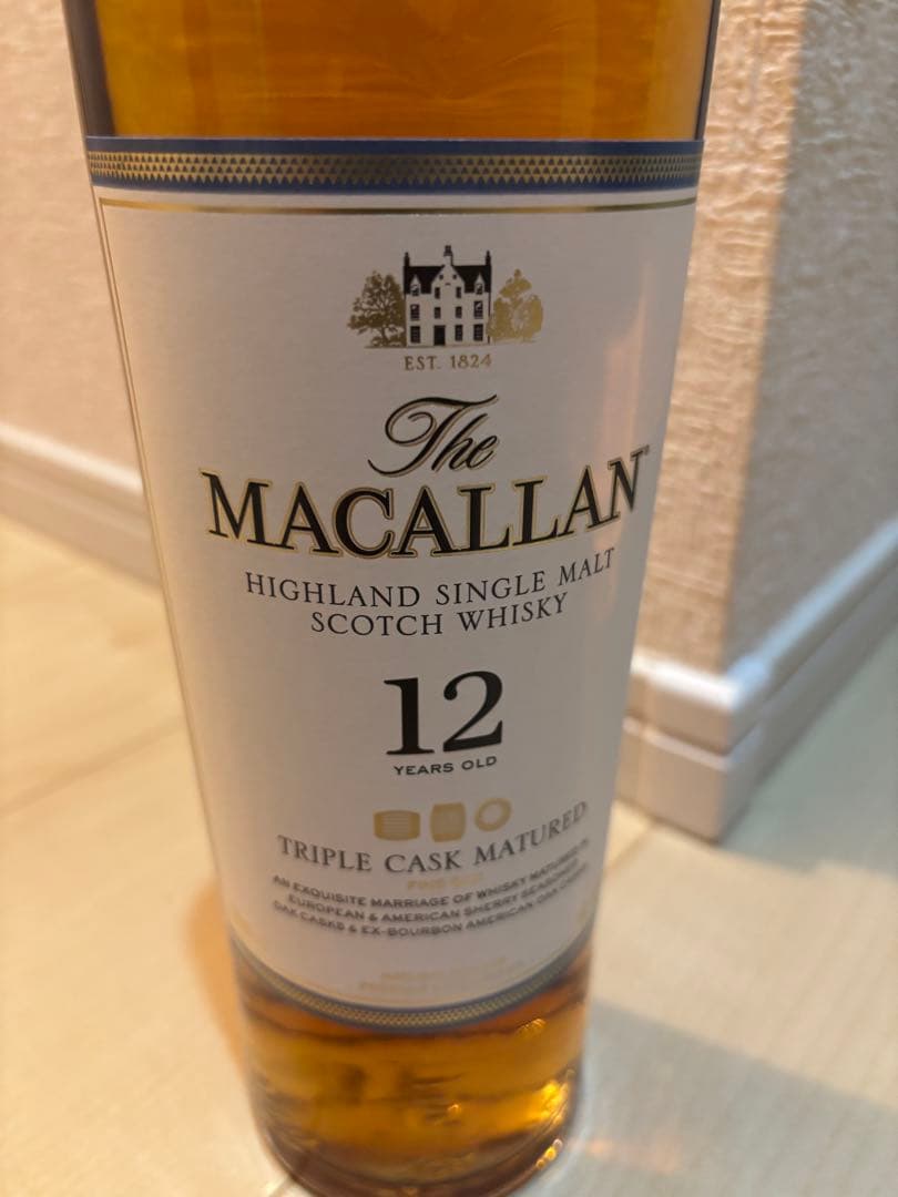 ウイスキー The Macallan 12 Years Old Triple Cask