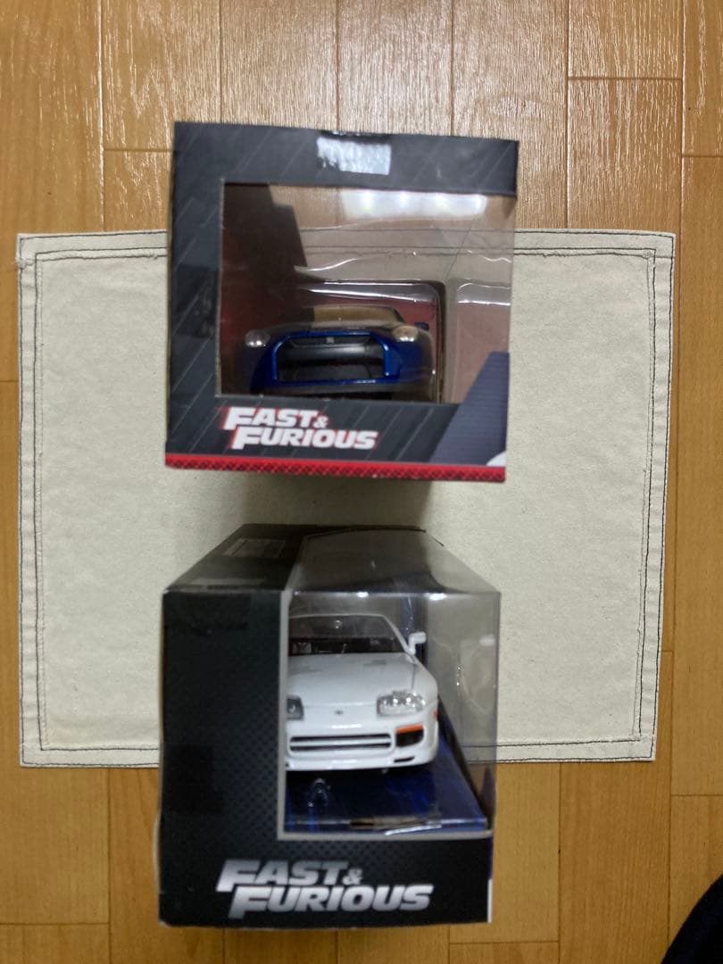 FAST & FURIOUS ブライアンのGT-Rとスープラ2台セット1/24