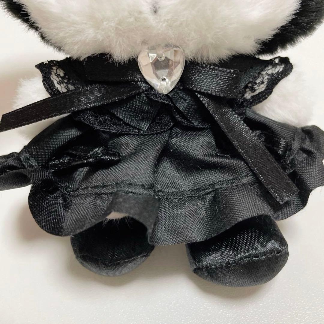 サンリオ 真夜中のメロクロ クロミ ぬいぐるみマスコットキーホルダー