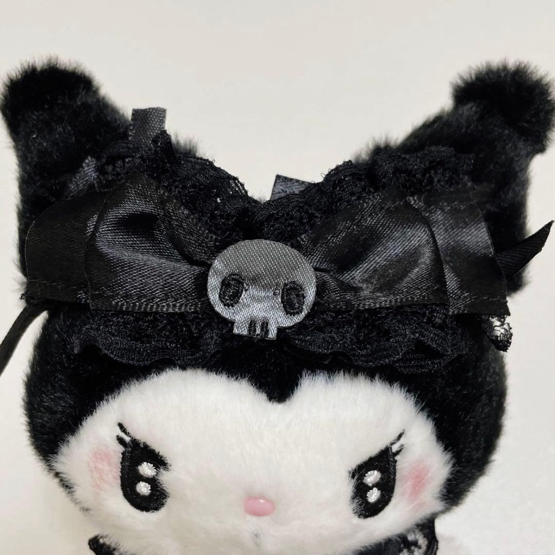 サンリオ 真夜中のメロクロ クロミ ぬいぐるみマスコットキーホルダー