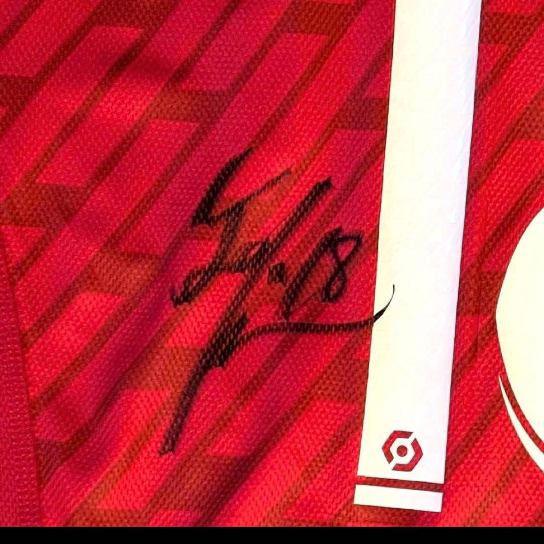 ☆marveler☆【極美品】南野拓実 直筆サイン入り ユニフォーム