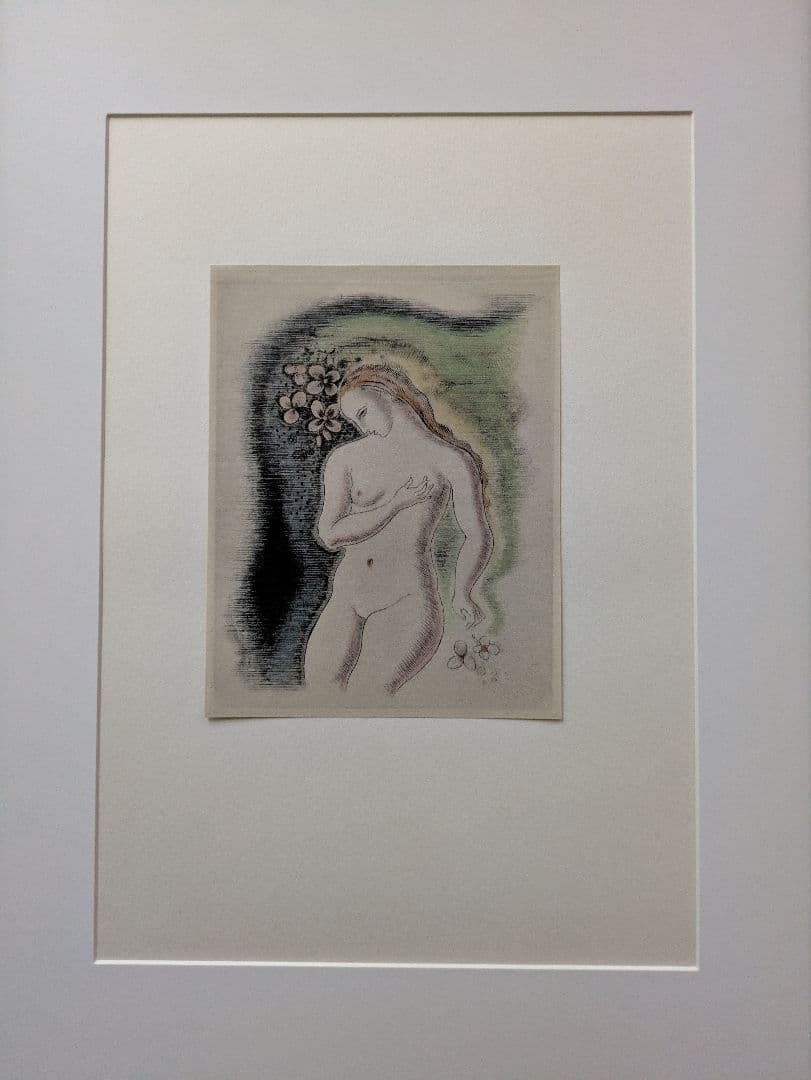 a長谷川潔の500部限定作品　真作保証