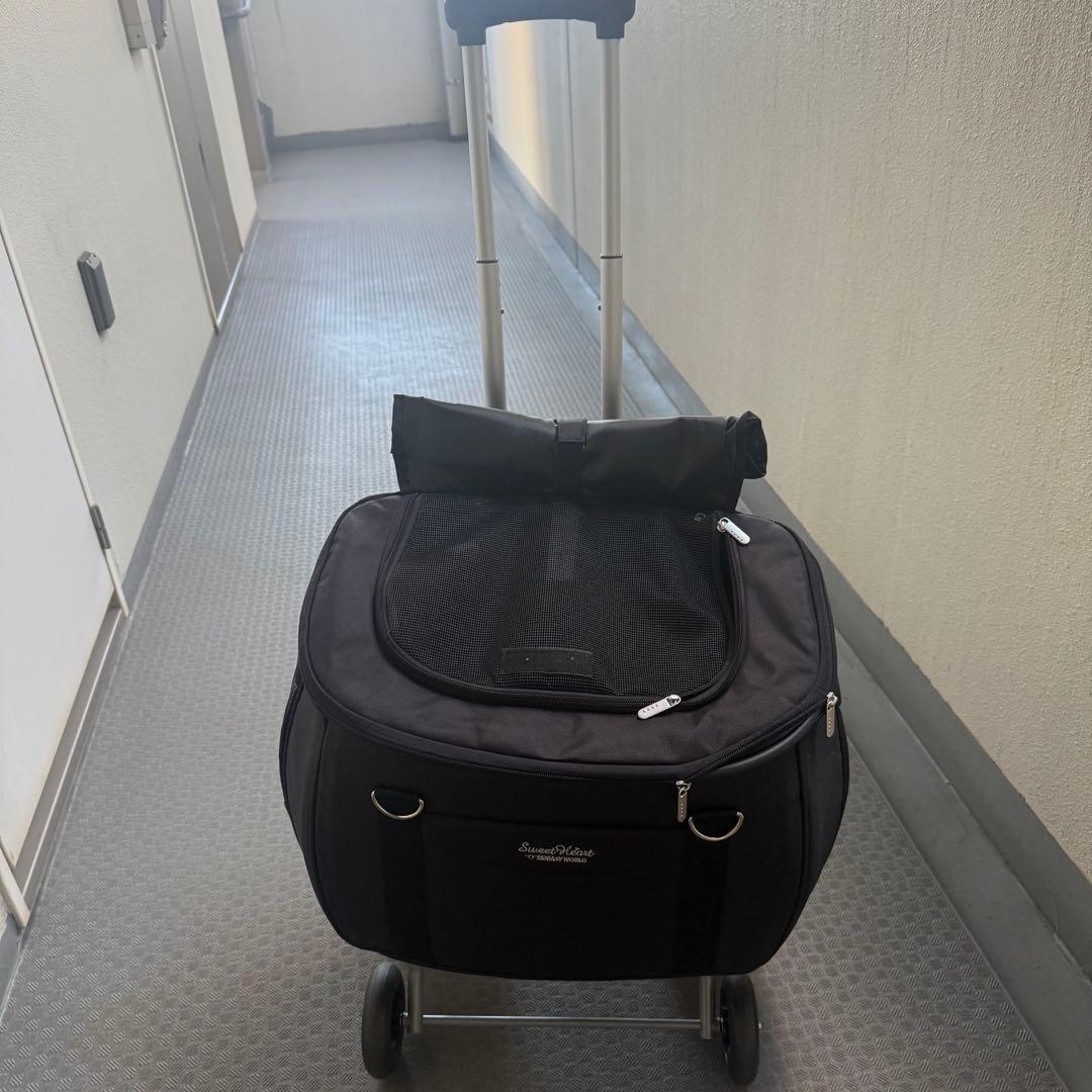 SweetHeart ブラック ペットカート Lサイズ