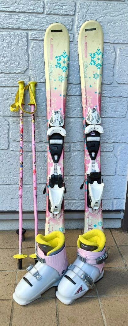 スキーセット　板100cm ブーツ20cm　ストック75cm