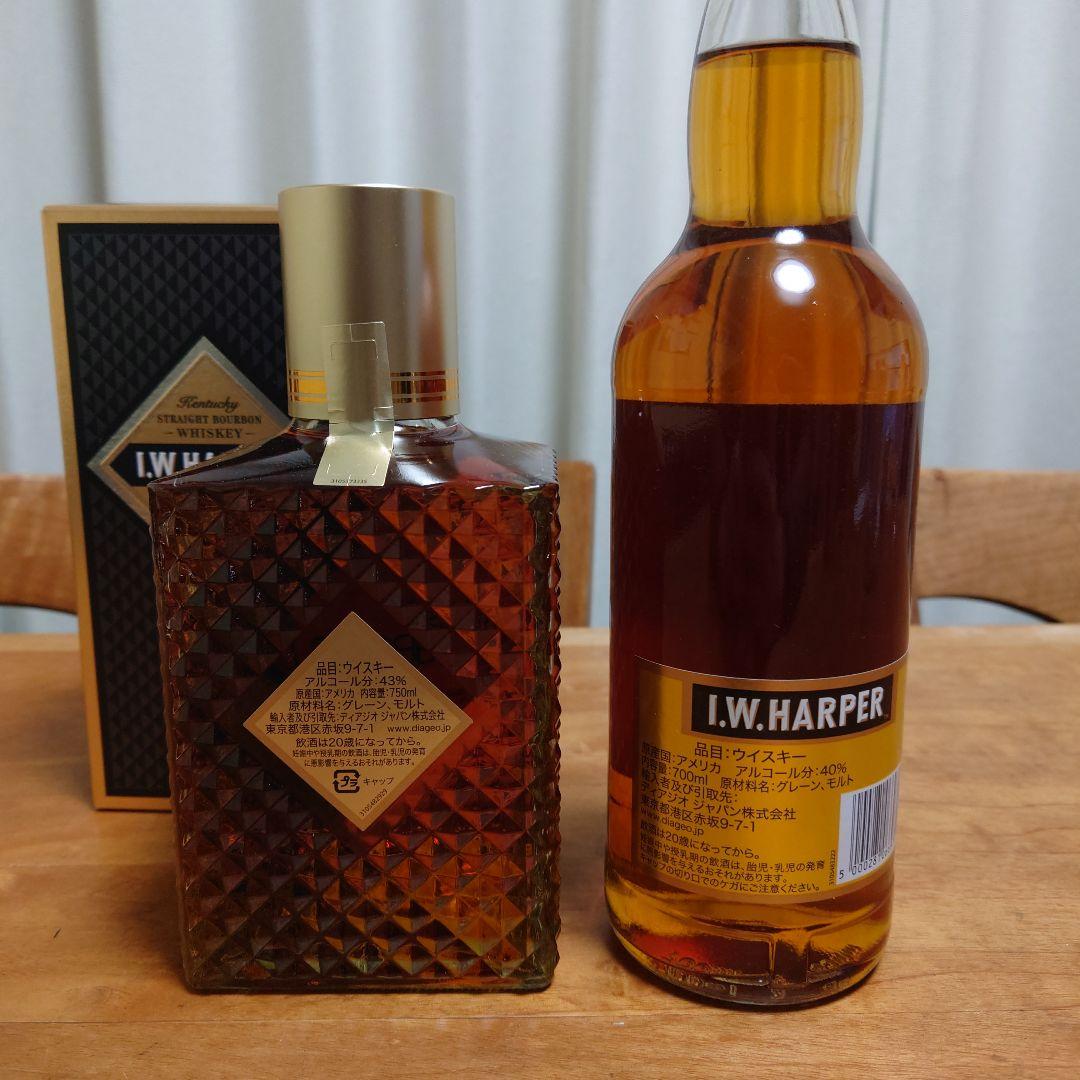 I.W. HARPER 12年とゴールドメダル　セット