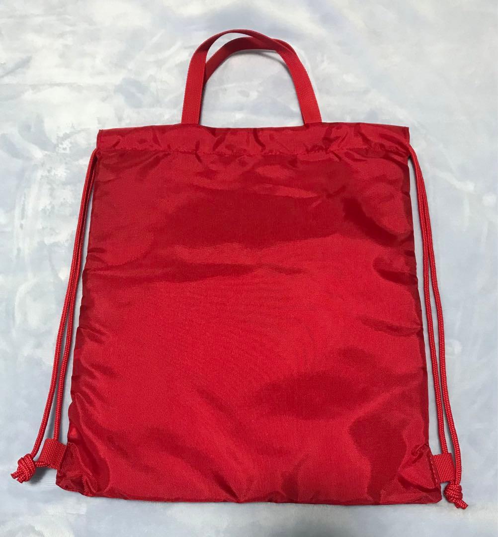 未使用 昭和レトロ キャンディキャンディ バッグ ナップサック トート レア 赤