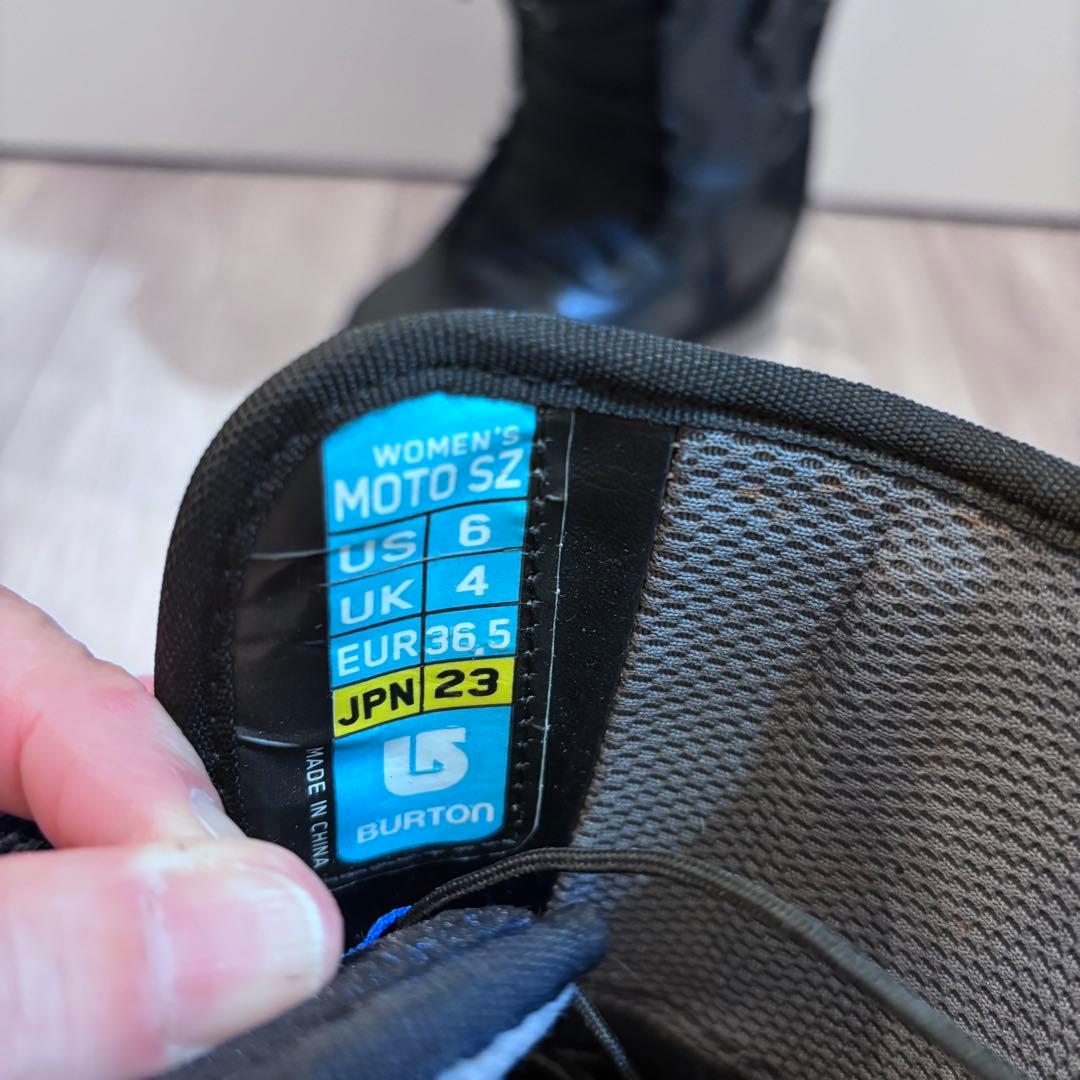 Burton スノーボードブーツ ブラック　MOTO SZ JPN23
