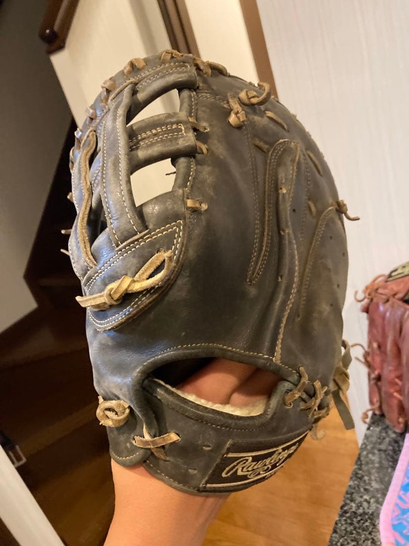 中学硬式野球　ゴリゴリの左利きグローブ3点セット