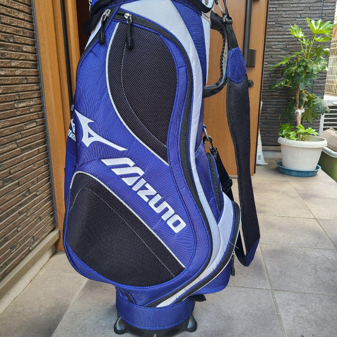 美品 Mizuno キャディバッグ ゴルフバッグ