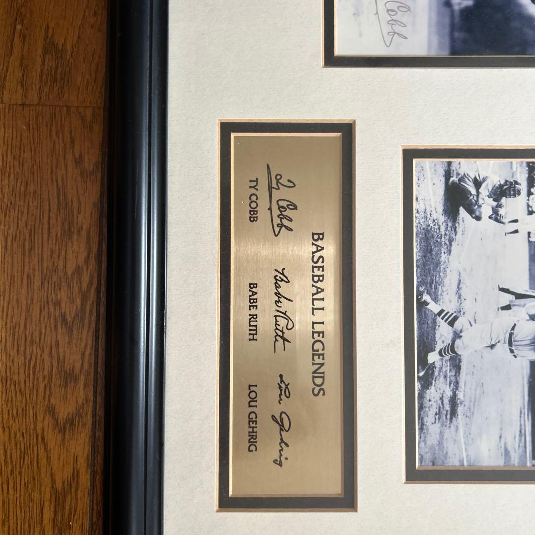 野球レジェンド サイン入り写真コレクション