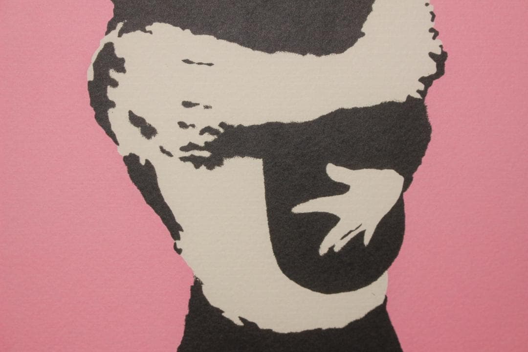 バンクシー Banksy Bomb Love エスタンプ リトグラフ