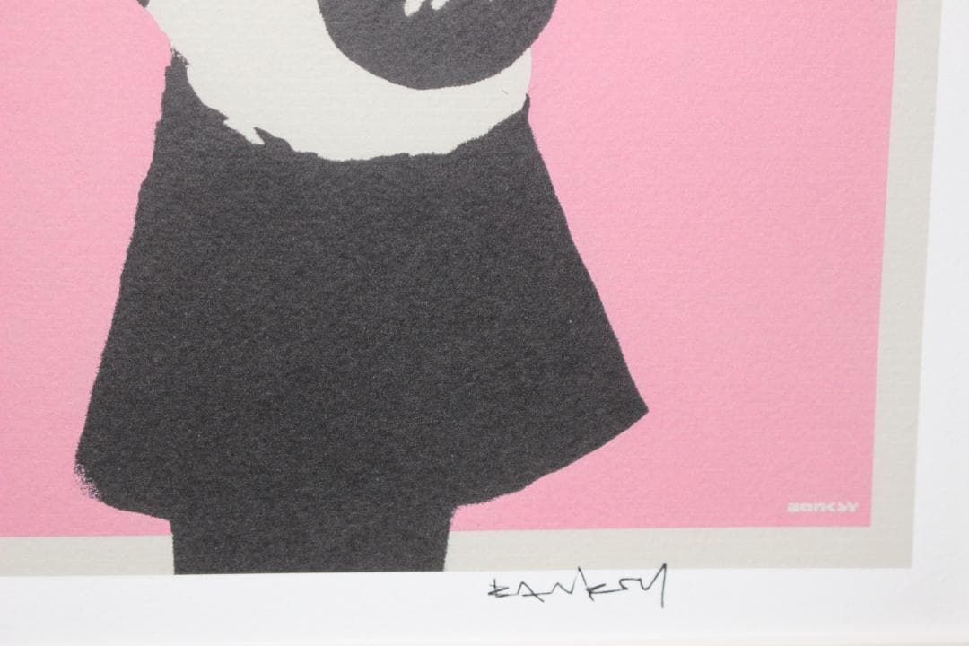 バンクシー Banksy Bomb Love エスタンプ リトグラフ