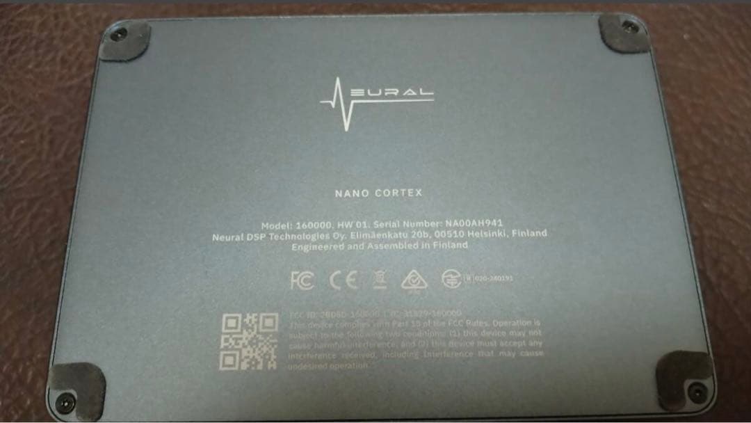 ギター NANOCORTEX Neural DSP