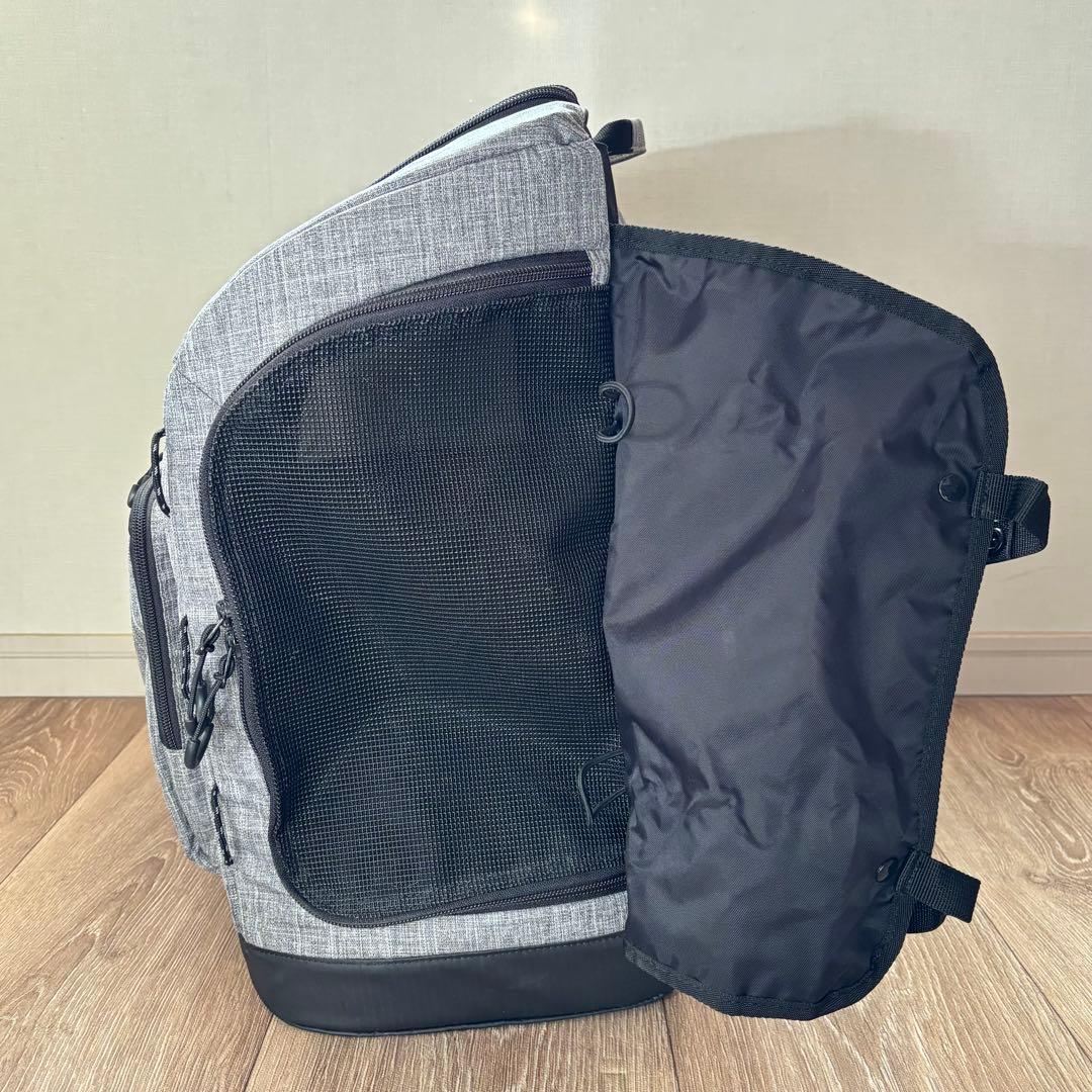 AirBuggy エアバギー 3Wayバックパックキャリー ワイドサイズ グレー