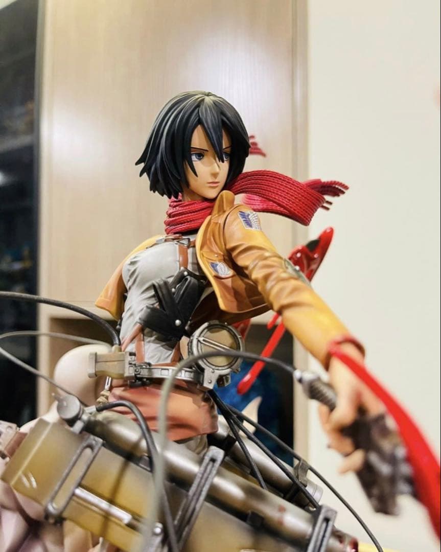 進撃の巨人 ミカサ・アッカーマン ガレージキット 塗装済み完成品