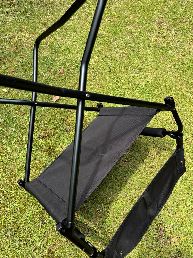  peak ガーデンFDチェア ブラックFES-088