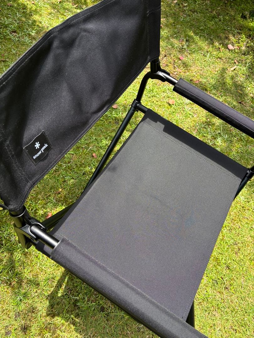  peak ガーデンFDチェア ブラックFES-088