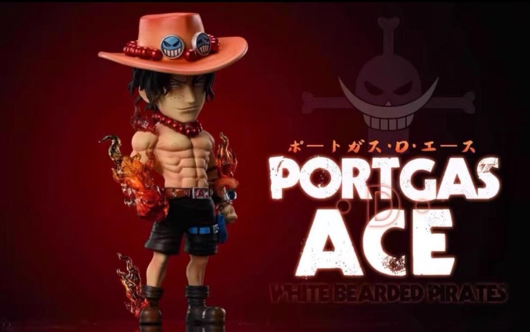 ワンピース LG エース ガレージキット ガレキ スタチュー フィギュア