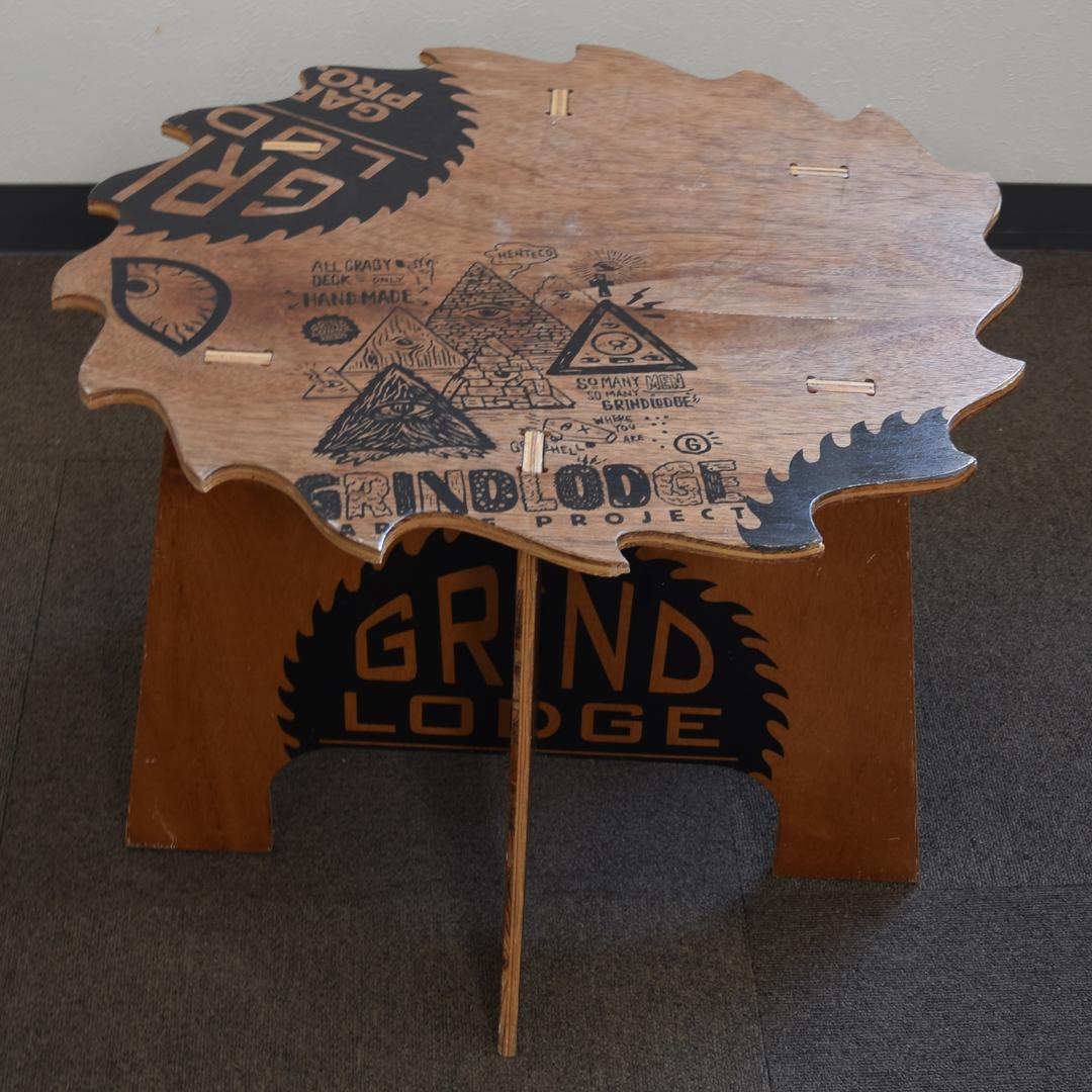 GRINDLODGE グラインドロッヂ テーブル tattum 生刷り