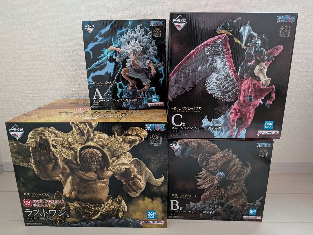 一番くじ ワンピース　悪魔を宿す者達　フィギュア　まとめ売り