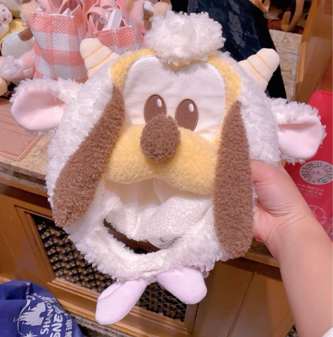 あげ丸　上海ディズニー　イースター　プルート　ぬいぐるみ　グッズ