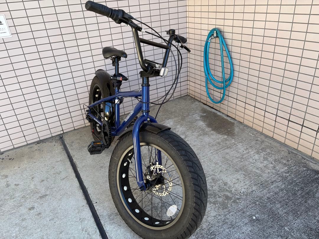 BMXスタイル 自転車 青
